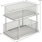 Sorbus 2 Tier Under Sink Bathroom Organizers and Storage, Metal Sliding Drawers for Enhanced Bathroom Storage (2 Pack)